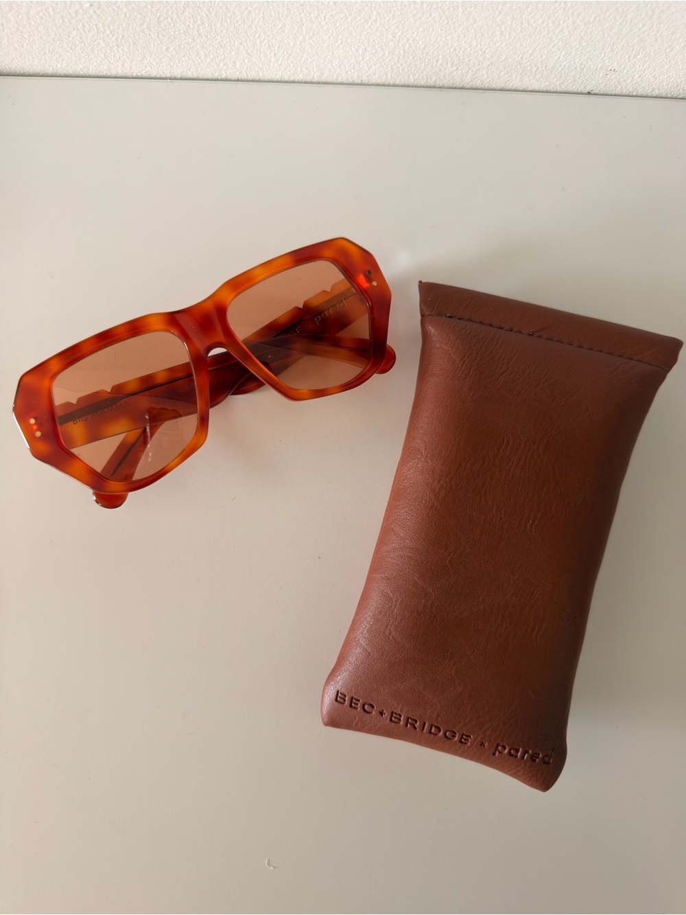bec + bridge x pared eyewear sunglasses